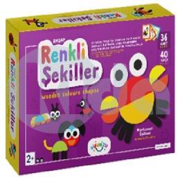 Renkli Şekiller (Okul Öncesi) Puzzle