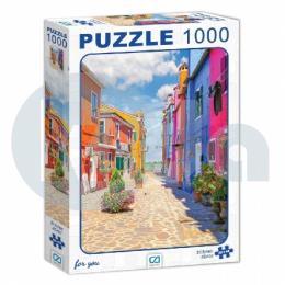 Burano Adası Puzzle 1000 Parça