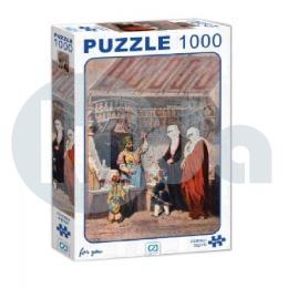 Osmanlı Pazarı 1000 Parça Puzzle