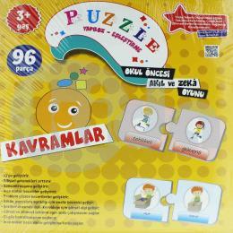 Beceri Dünyası - Puzzle - Kavramlar (3+ Yaş)