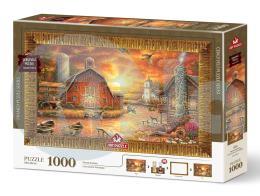 Art Puzzle Gün Batımı Yolculuğu 1000 Parça Çerçeveli Puzzle