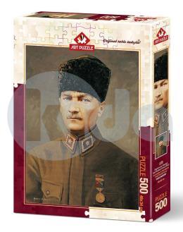 Art Puzzle Başkomutan Mareşal Gazi Mustafa Kemal Atatürk 500 Parça Puzzle