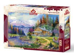 Art Puzzle Dağlarda Günbatımı 1000 Parça Puzzle