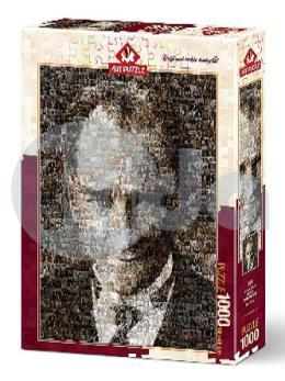 Art Puzzle Mustafa Kemal Atatürk (Kolaj Puzzle) 1000 Parça Puzzle