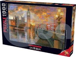 Anatolian-Londrada Günbatımı / Westminster Sunset 1000 Parça Puzzle 1023