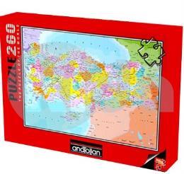 Anatolian Puzzle 260 Parça Türkiye Siyasi Haritası 3269