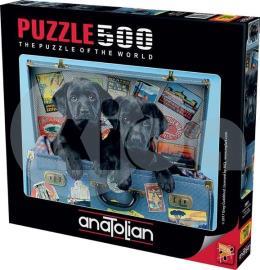 Anatolian Gezgin Köpekler 500 Parça Puzzle (3601)