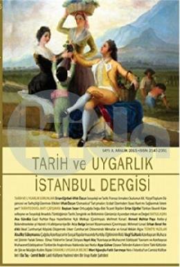 Tarih ve Uygarlık İstanbul Dergisi Sayı 8 Aralık 2015