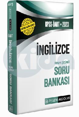 Pegem 2023 KPSS ÖABT İngilizce Soru Bankası (İADESİZ)