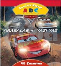 Disney Arabalar 3 - Arabalar İle Yazı Yaz Faaliyet Kitabı