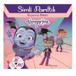 Disney Vampirina Simli Parıltılı Boyama Kitabı