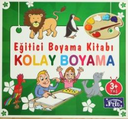 Eğitici Boyama Kitabı - Kolay Boyama