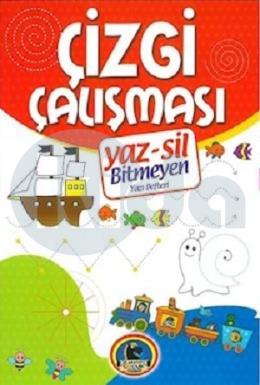 Karatay Yaz Sil Çizgi Çalışması Bitmeyen Yazı Defteri