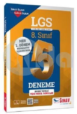 Sınav 8.Sınıf 1. Dönem LGS Çözümlü 5 Deneme