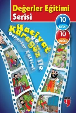 Hacivat ve Karagöz ile Değerler Eğitimi (10 Kitaplık Set)