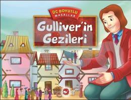 Üç Boyutlu Masallar Gulliverin Gezileri(Ciltli)