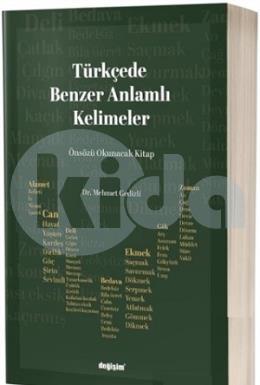 Türkçede Benzer Anlamlı Kelimeler