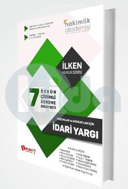 Dahi Adam Hakimlik Akademisi İdari Yargı 7 li Çözümlü Deneme Sınavı