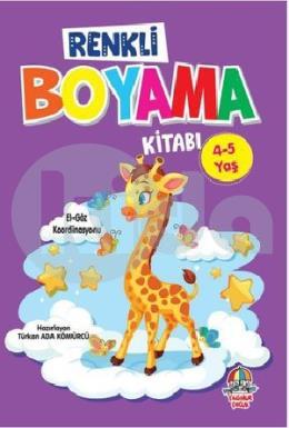 Renkli Boyama Kitabı 4 5 Yaş