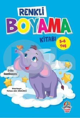 Renkli Boyama Kitabı 5 6 Yaş