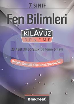 Bloktest 7. Sınıf Fen Bilimleri Kılavuz Deneme