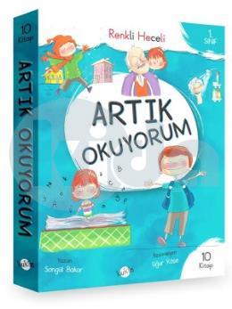 Artık Okuyorum Serisi (Renkli Heceli) 1. Sınıf - 10 Kitap Takım