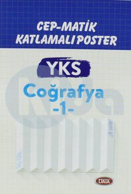 Data YKS Coğrafya 1 Cep Matik Katlamalı Poster