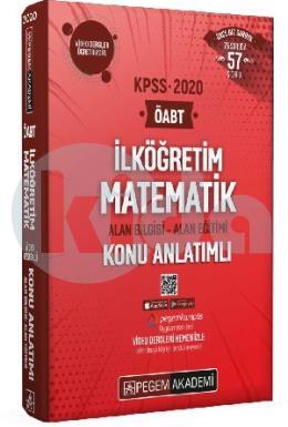 Pegem KPSS ÖABT İlköğretim Matematik Video Destekli Konu Anlatımlı Modüler Set