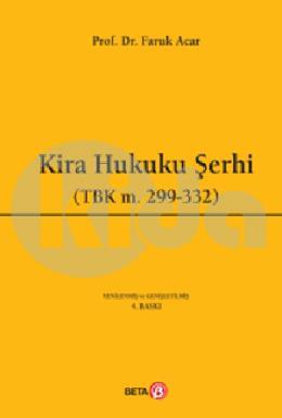 Kira Hukuku Şerhi (TBK m.299-332)