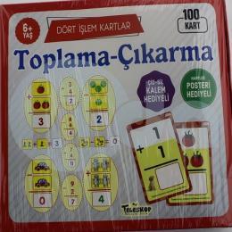 Toplama Çıkarma 6 - Dört İşlem Kartlar