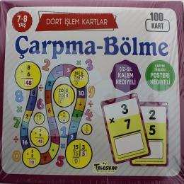 Çarpma Bölme 7-8 Yaş - Dört İşlem Kartlar