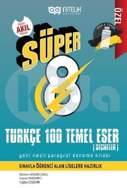 Nitelik Süper Türkçe 100 Temel Eser Paragraf Deneme Kitabı