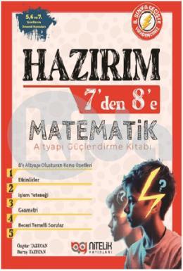 Hazırım 7den 8e Matematik Alt Yapı Güçlendirme Kitabı