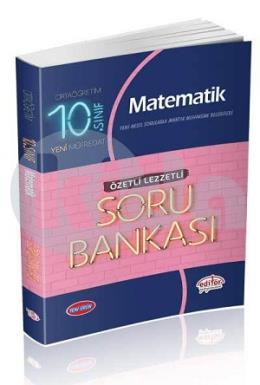 Editör 10.Sınıf Matematik Özetli Lezzetli Soru Bankası