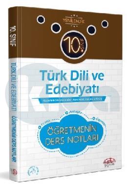Editör 10. Sınıf Türk Dili ve Edebiyatı Öğretmenin Ders Notları