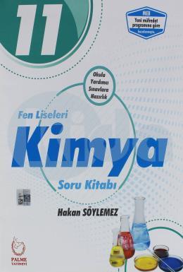 Palme 11. Sınıf Fen Liseleri  Kimya Soru Kitabı