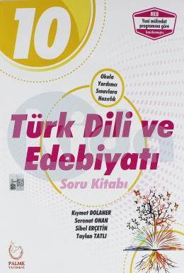 Palme 10. Sınıf Türk Dili ve Edebiyatı Soru Kitabı