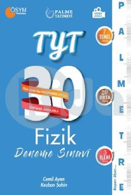 Palme TYT Fizik 30 Deneme Sınavı (Palmetre Serisi) - (İADESİZ)