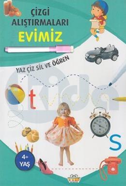 Çizgi Alıştırmaları - Evimiz