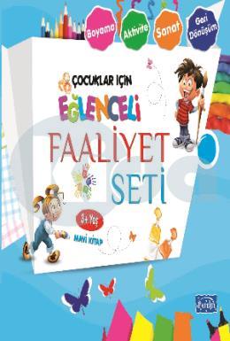 Eğlenceli Faaliyet Seti Mavi Kitap-3 Yaş Üzeri