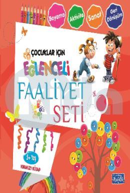 Eğlenceli Faaliyet Seti Kırmızı Kitap - 5 Yaş Üzeri