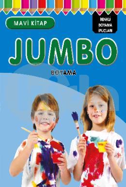Jumbo Boyama Mavi Kitap