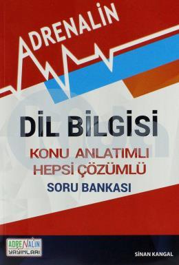 Adrenalin Dil Bilgisi Konu Anlatımlı Hepsi Çözümlü Soru Bankası