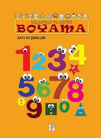 Eğlenceli ve Eğitici Boyama - Sayı ve Şekiller