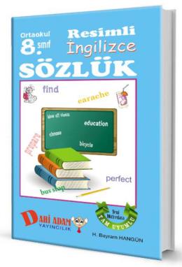 Dahi Adam 8. Sınıf İngilizce Resimli Sözlük