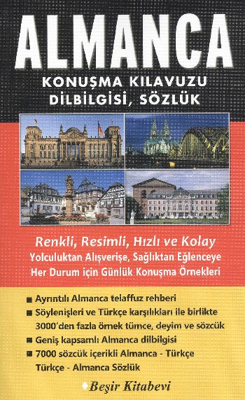 Almanca Konuşma Kılavuzu, Dilbilgisi, Sözlük