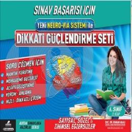 Dikkati Güçlendirme Seti 6. Sınıf (3 Kitap Takım)