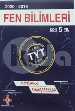 Artınet TYT Fen Bilimleri Son 5 Yıl 2016-2020 Çıkmış Sorular