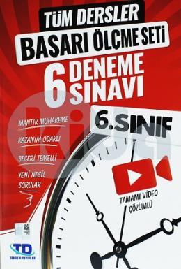 Tandem Tüm Dersler Başarı Ölçme Seti 6. Sınıf 6 Deneme Sınavı (İadesiz)