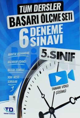 Tandem Tüm Dersler Başarı Ölçme Seti 5. Sınıf 6 Deneme Sınavı (İadesiz)